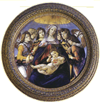 Madonna of the Pomegranate, 1487, Galleria degli Uffizi, Florence